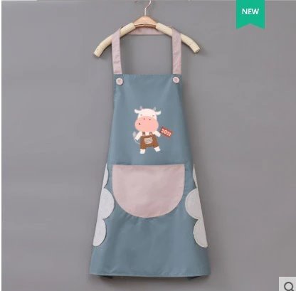 Cute Cow Print Waterproof Apron - Kawaiies - Adorable - Cute - Plushies - Plush - Kawaii