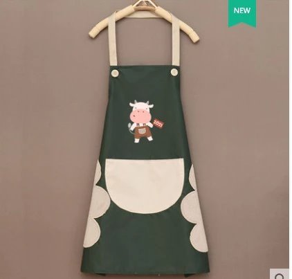 Cute Cow Print Waterproof Apron - Kawaiies - Adorable - Cute - Plushies - Plush - Kawaii