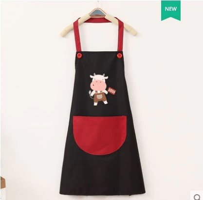 Cute Cow Print Waterproof Apron V2 - Kawaiies - Adorable - Cute - Plushies - Plush - Kawaii