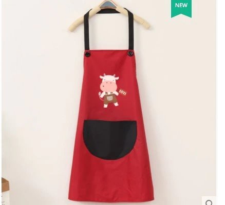 Cute Cow Print Waterproof Apron V2 - Kawaiies - Adorable - Cute - Plushies - Plush - Kawaii