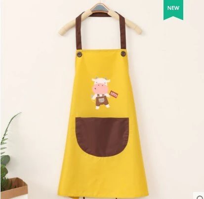 Cute Cow Print Waterproof Apron V2 - Kawaiies - Adorable - Cute - Plushies - Plush - Kawaii