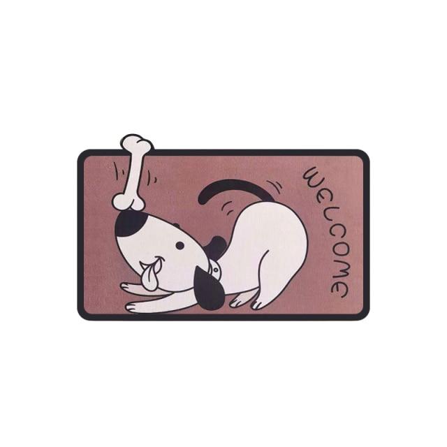 Cute Dog Bathroom Mat - Kawaiies - Adorable - Cute - Plushies - Plush - Kawaii