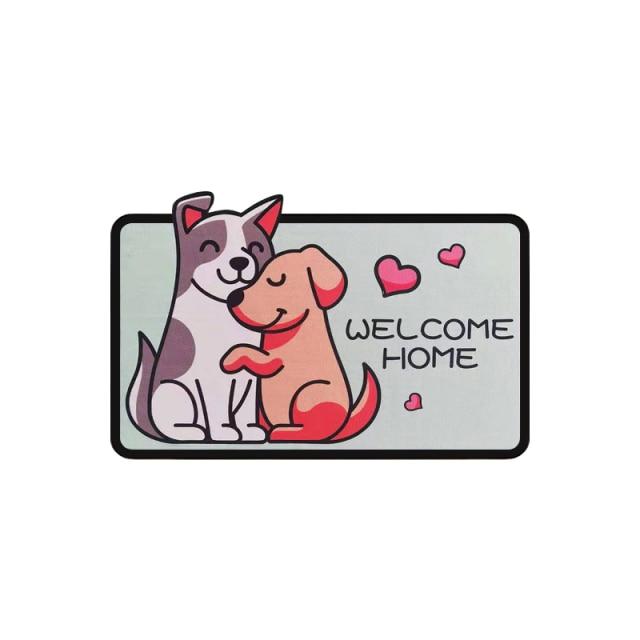 Cute Dog Bathroom Mat - Kawaiies - Adorable - Cute - Plushies - Plush - Kawaii