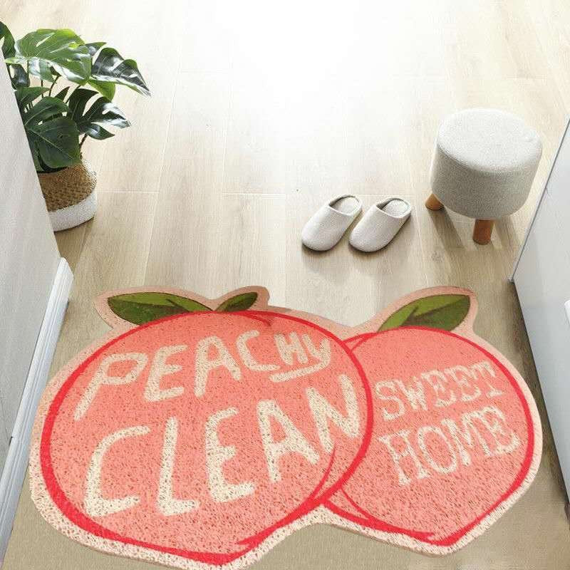 Cute Welcome Cats and Fruits Mat - Kawaiies - Adorable - Cute - Plushies - Plush - Kawaii