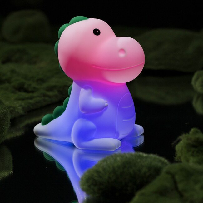 Dinosaur Silicone LED Night Light Cartoon Children - Kawaiies - Adorable - Cute - Plushies - Plush - Kawaii