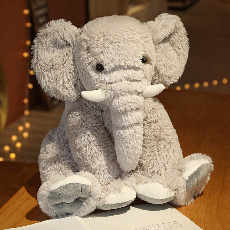 Eco Fluffy Elephant Family - Kawaiies - Adorable - Cute - Plushies - Plush - Kawaii