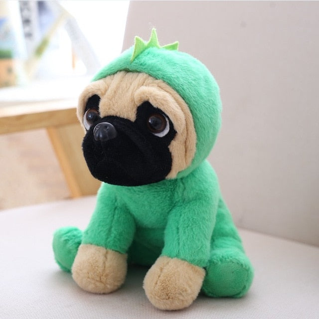 Family of Pug Plushies - Kawaiies - Adorable - Cute - Plushies - Plush - Kawaii