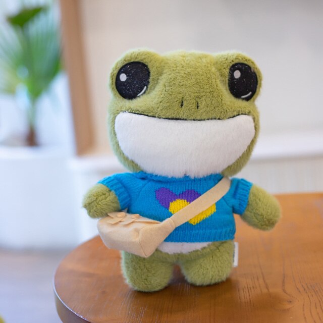 Finley the Mini Frog Plushie Collection - Kawaiies - Adorable - Cute - Plushies - Plush - Kawaii