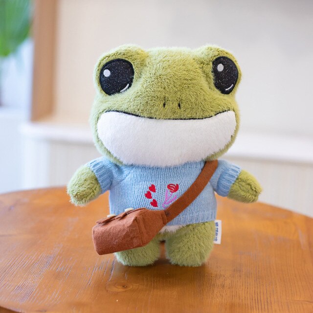 Finley the Mini Frog Plushie Collection - Kawaiies - Adorable - Cute - Plushies - Plush - Kawaii