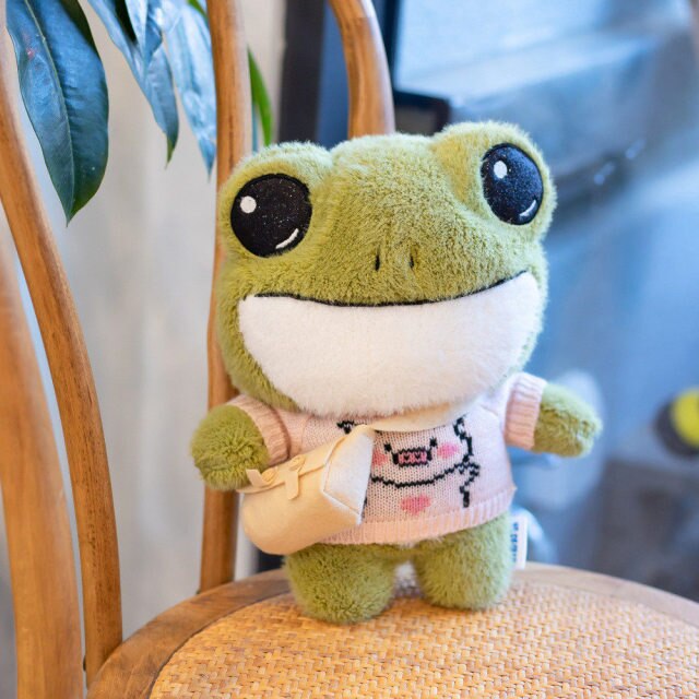 Finley the Mini Frog Plushie Collection - Kawaiies - Adorable - Cute - Plushies - Plush - Kawaii