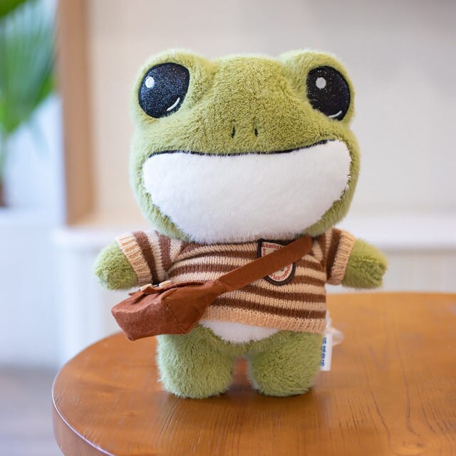 Finley the Mini Frog Plushie Collection - Kawaiies - Adorable - Cute - Plushies - Plush - Kawaii