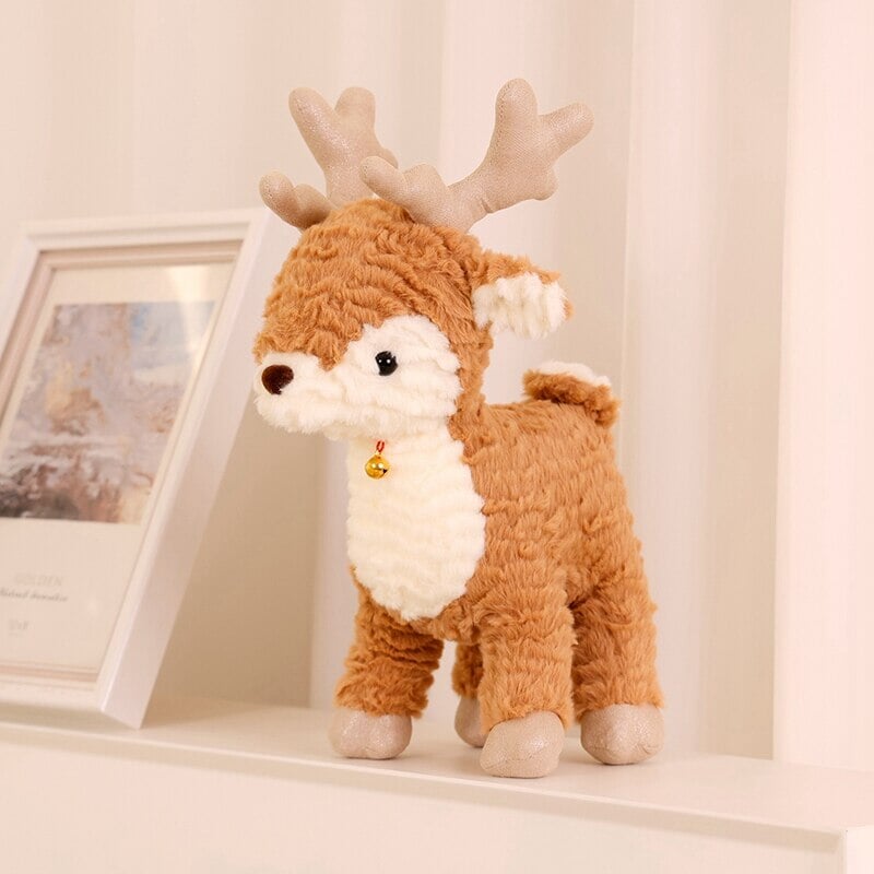 Fluffy Christmas Tree & Reindeer Plushie - Kawaiies - Adorable - Cute - Plushies - Plush - Kawaii