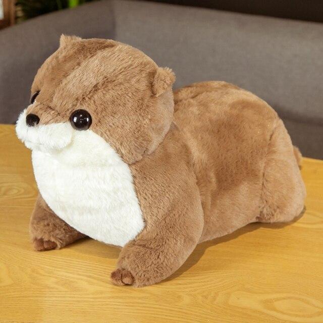 Fluffy Chubby Otter Plushies - Kawaiies - Adorable - Cute - Plushies - Plush - Kawaii