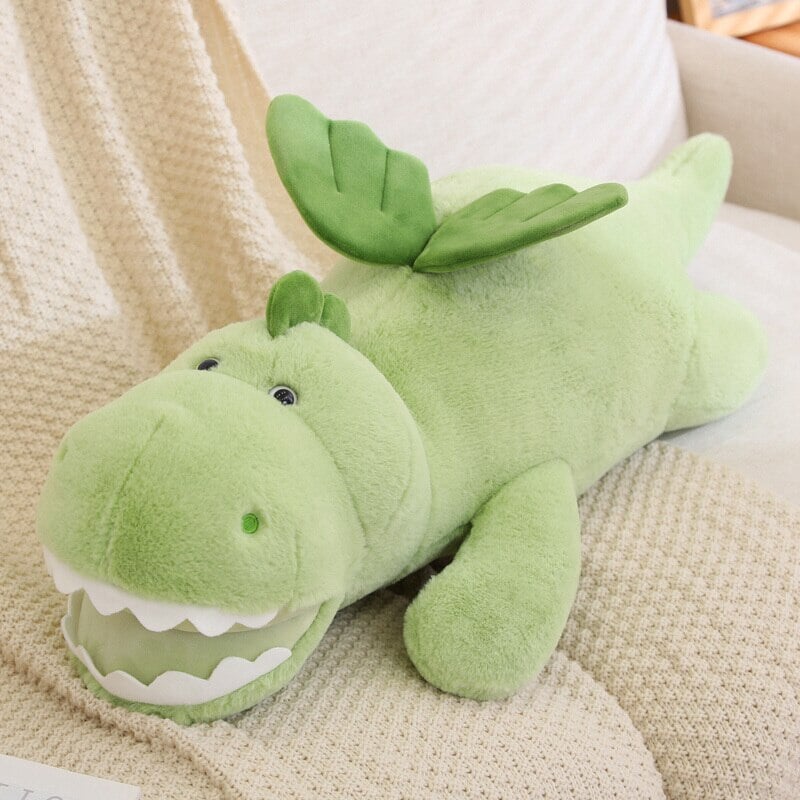 Flying Fluffy Dragon Plush Stuffed Toy - Kawaiies - Adorable - Cute - Plushies - Plush - Kawaii