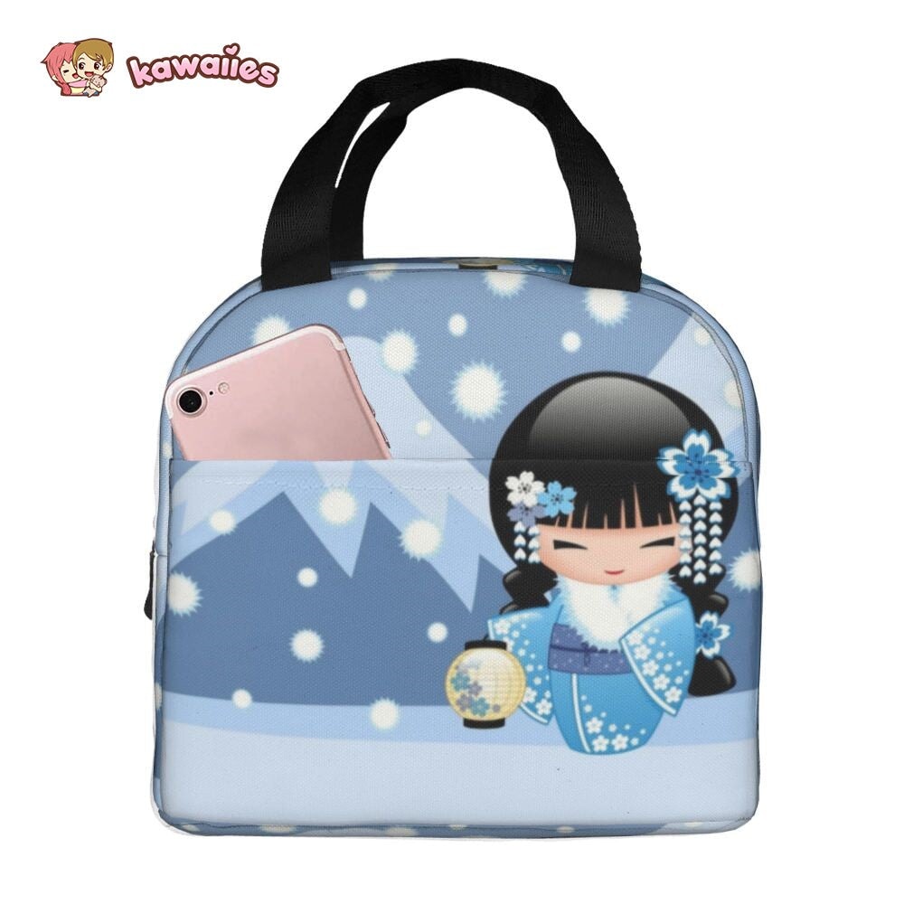 kawaiies-softtoys-plushies-kawaii-plush-Four Seasons Furisode Kimono Girl Lunch Bag Bag 