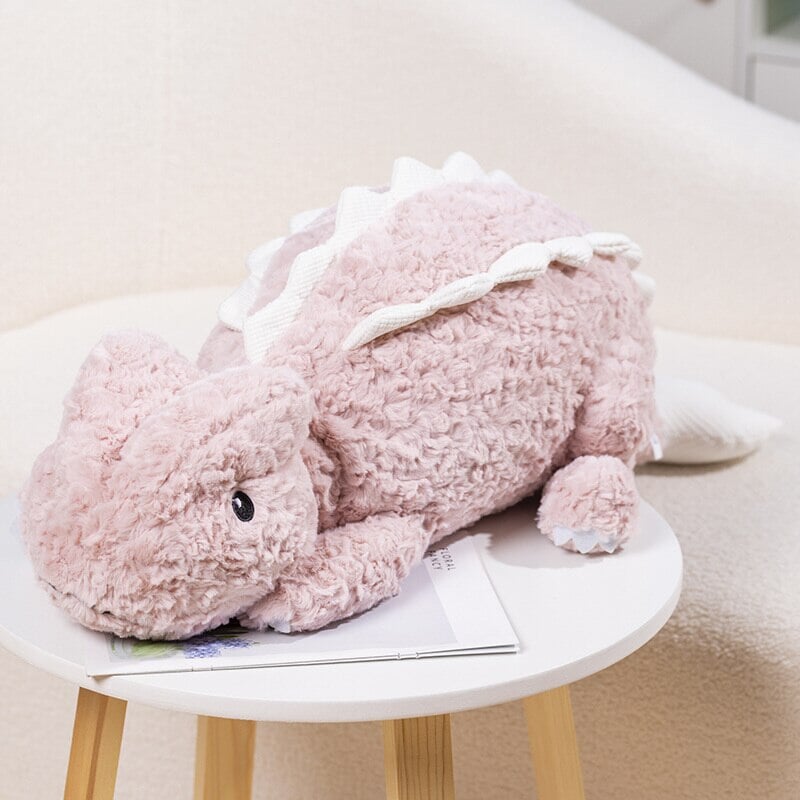 kawaiies-softtoys-plushies-kawaii-plush-Fuzzy Cute Pink Red Lizard Plushies Soft toy Pink 70cm 