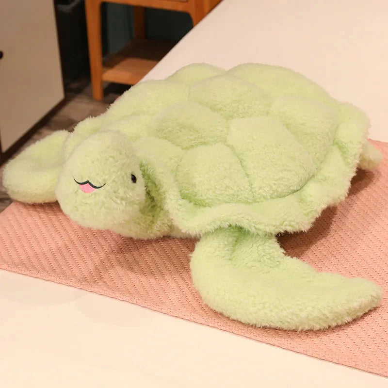 kawaiies-softtoys-plushies-kawaii-plush-Giant Fluffy Cheerful Turtle Plushie Soft toy 23in / 60cm 