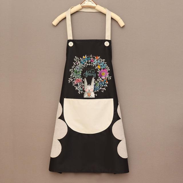 Hello Spring Rabbit Chef Apron - Kawaiies - Adorable - Cute - Plushies - Plush - Kawaii