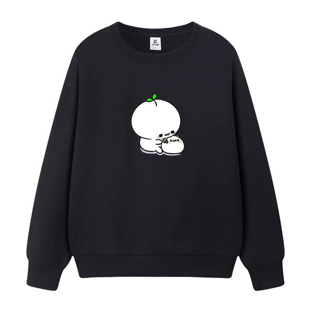 Kawaii Bao Bun Oversized Sweatshirt - Kawaiies - Adorable - Cute - Plushies - Plush - Kawaii