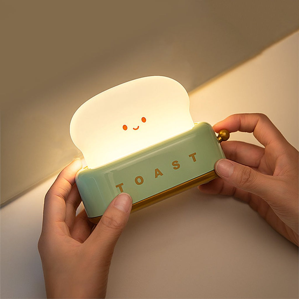 Kawaii Bread Toaster Machine LED Night Light - Kawaiies - Adorable - Cute - Plushies - Plush - Kawaii