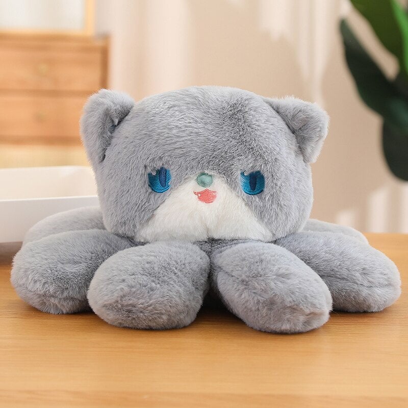 Kawaii Fluffy Cat-topus Plushies - Kawaiies - Adorable - Cute - Plushies - Plush - Kawaii