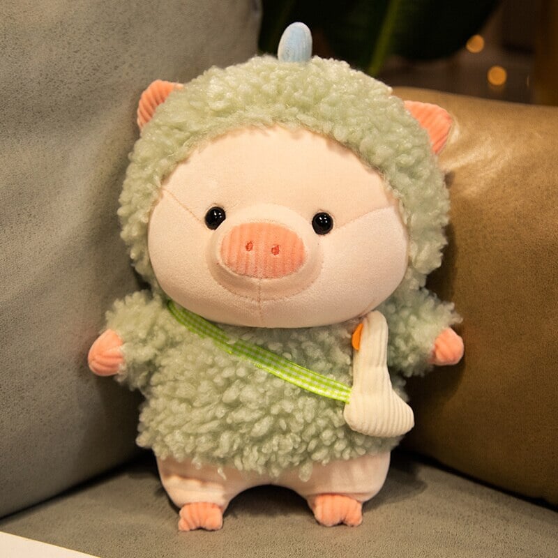 Kawaii Fluffy Cosplay Piggy Plushies - Kawaiies - Adorable - Cute - Plushies - Plush - Kawaii