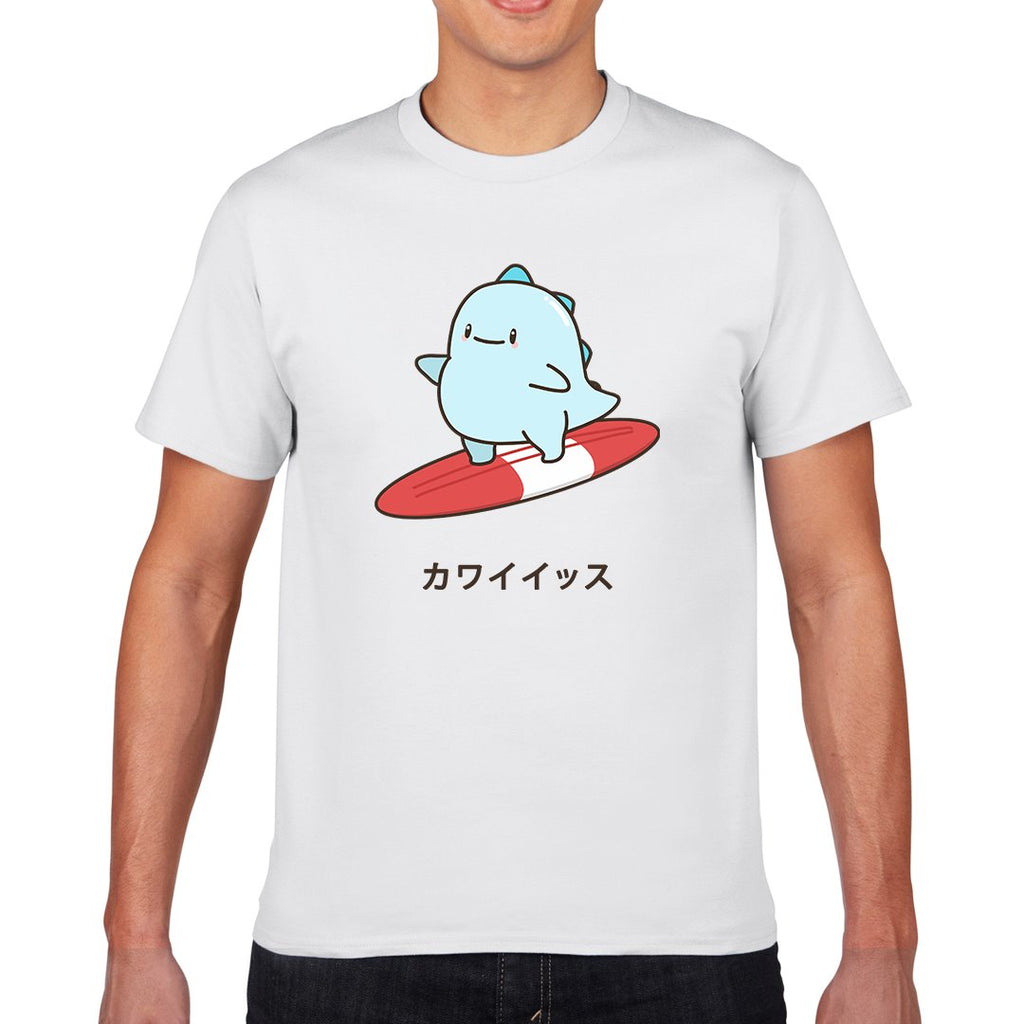 Kawaii Large Tato Surfing Tee - Kawaiies - Adorable - Cute - Plushies - Plush - Kawaii