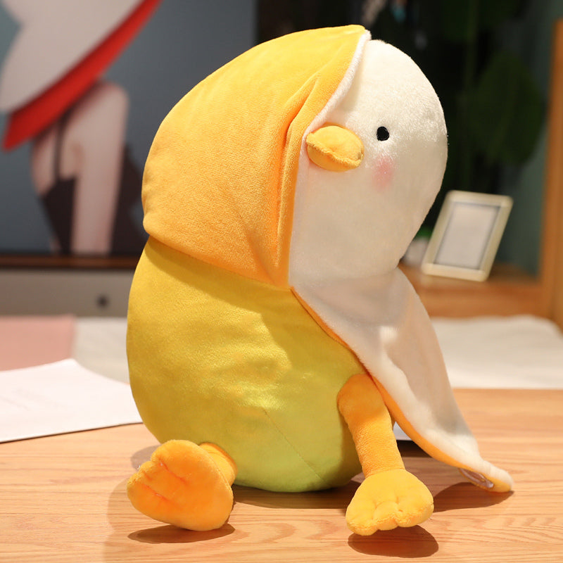 Kawaii Lazy Shy Mango Duck Plushie - Kawaiies - Adorable - Cute - Plushies - Plush - Kawaii