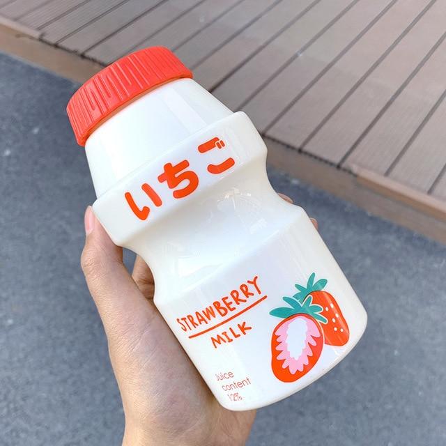 Kawaii Milk Bottle - Kawaiies - Adorable - Cute - Plushies - Plush - Kawaii