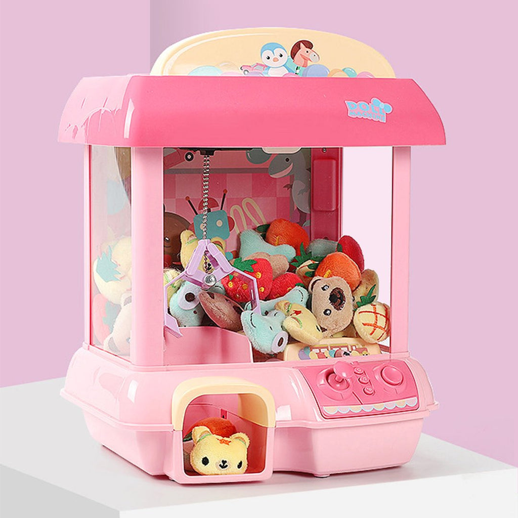 Kawaii Mini Pink Green Light Up Claw Machine Toy - Kawaiies - Adorable - Cute - Plushies - Plush - Kawaii