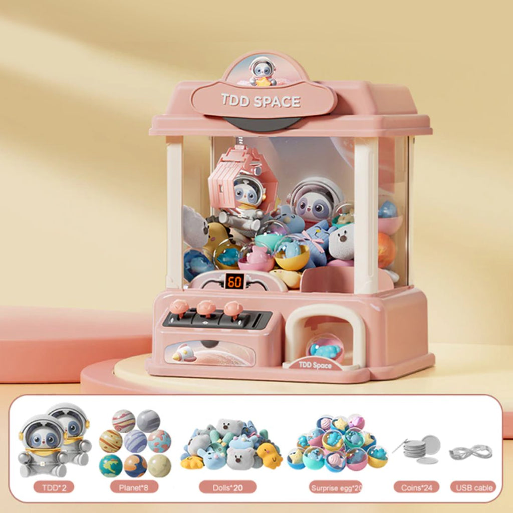 Kawaii Mini 'TDD SPACE' Claw Machine Toy - Kawaiies - Adorable - Cute - Plushies - Plush - Kawaii