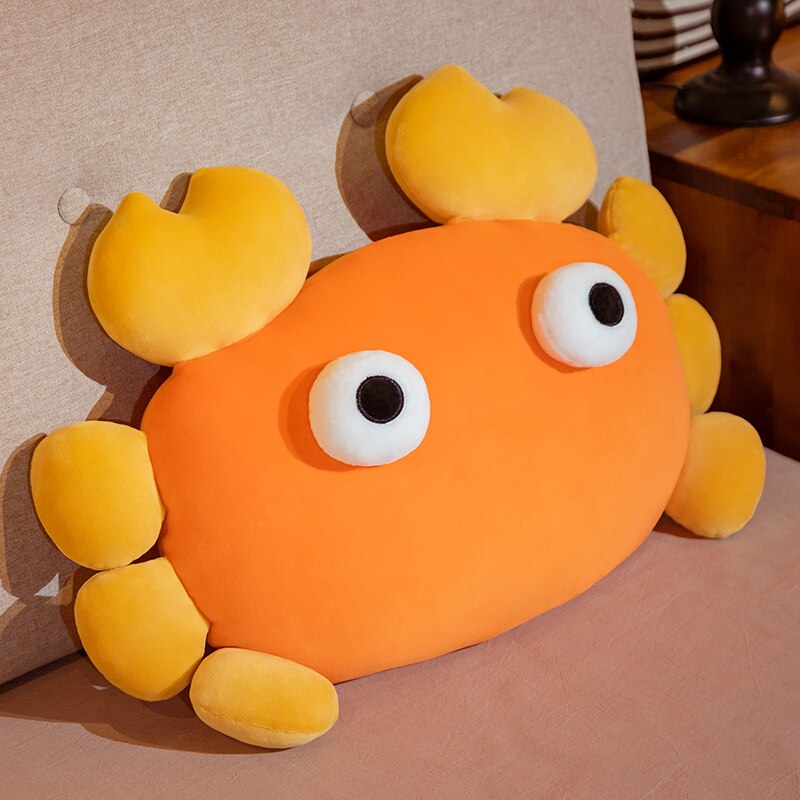 Kawaii Orange Crab & Lobster Plushie - Kawaiies - Adorable - Cute - Plushies - Plush - Kawaii