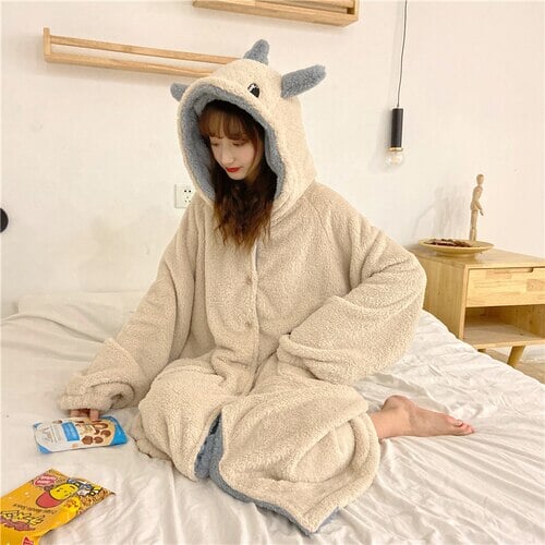 kawaiies-softtoys-plushies-kawaii-plush-Kawaii Pastel Dragon Plush Hoodie Blanket | NEW Apparel White-Blue 