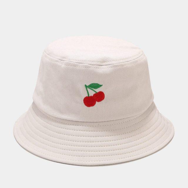 Kawaii Pastel Fruit Bucket Hat - Kawaiies - Adorable - Cute - Plushies - Plush - Kawaii