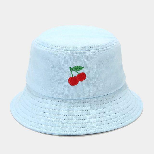 Kawaii Pastel Fruit Bucket Hat - Kawaiies - Adorable - Cute - Plushies - Plush - Kawaii