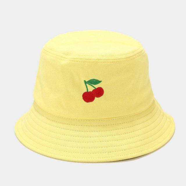 Kawaii Pastel Fruit Bucket Hat - Kawaiies - Adorable - Cute - Plushies - Plush - Kawaii