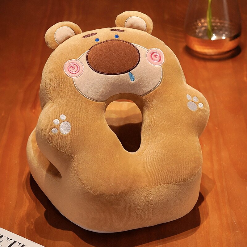 kawaiies-softtoys-plushies-kawaii-plush-Kawaii Power Nap Head Rest Cushion | NEW Pillows Bear 