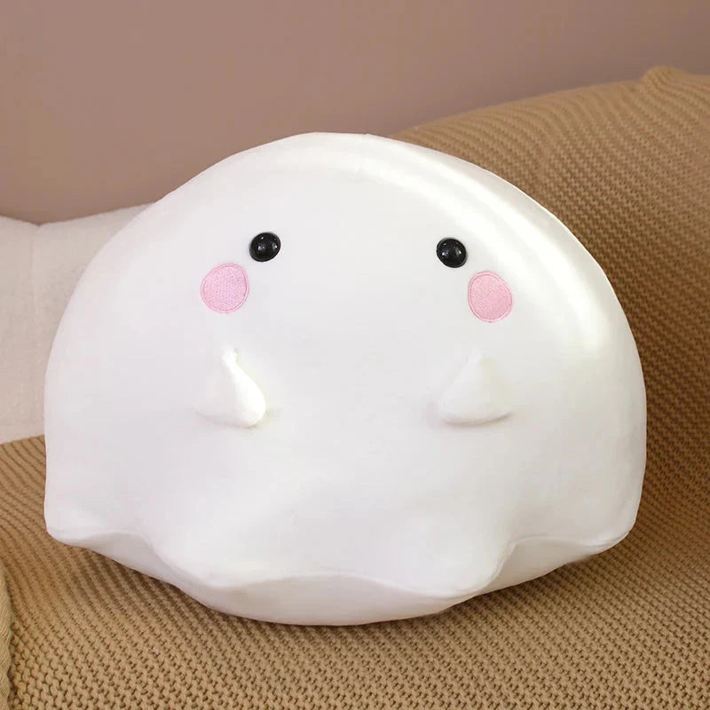 kawaiies-softtoys-plushies-kawaii-plush-Kawaii Purple White Ghost Plushies Soft toy White 30x25cm 