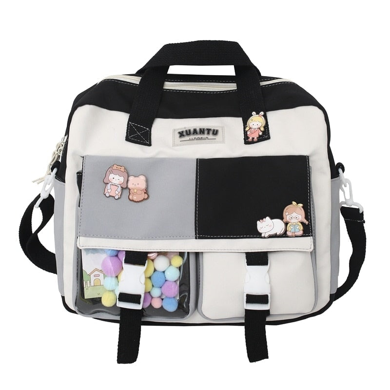 Kawaii School Backpack & Shoulder Bag - Kawaiies - Adorable - Cute - Plushies - Plush - Kawaii