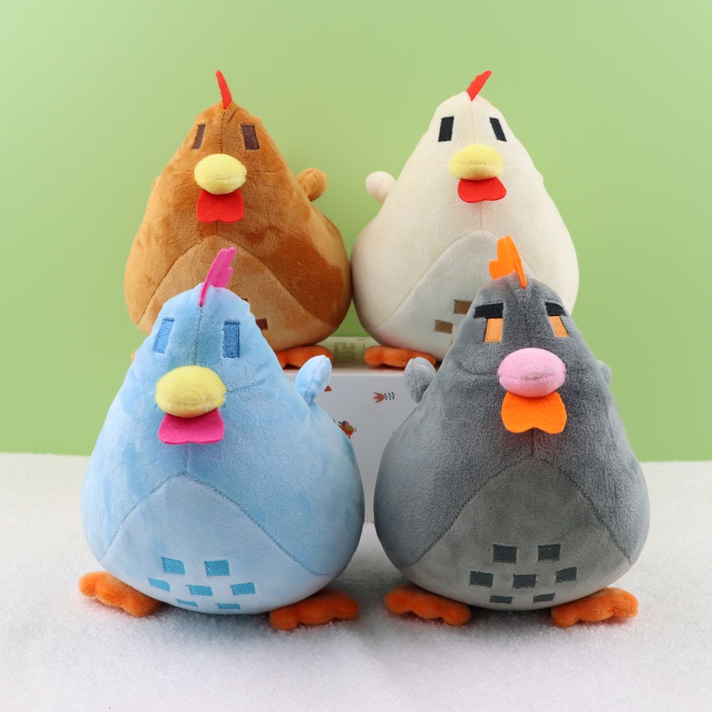 Kawaii Stardew Valley Chicken Plushie - Kawaiies - Adorable - Cute - Plushies - Plush - Kawaii