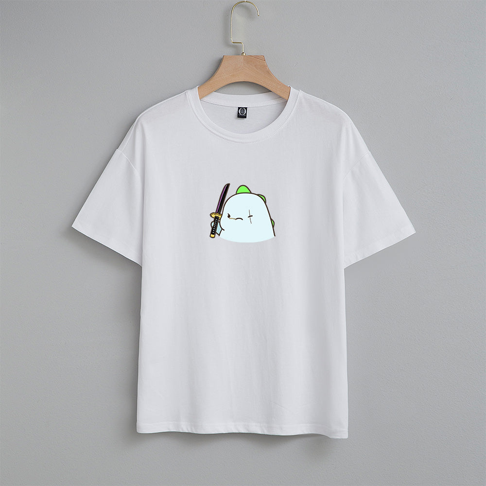 Kawaiies Tato Dino x One Piece Zoro Unisex Tee - Kawaiies - Adorable - Cute - Plushies - Plush - Kawaii