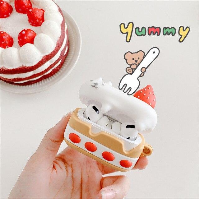 Kitty Desserts Airpods Case (1&2&Pro) - Kawaiies - Adorable - Cute - Plushies - Plush - Kawaii