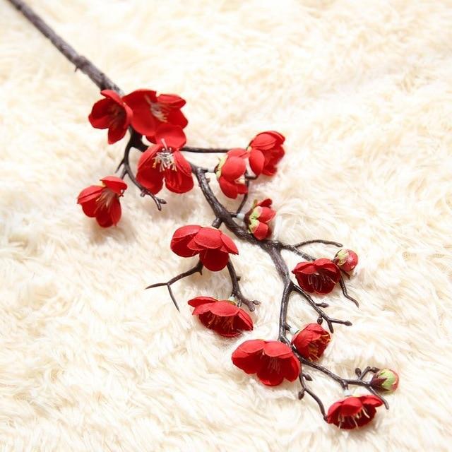 Long Artificial Plastic Sakura Cherry Tree Branch - Kawaiies - Adorable - Cute - Plushies - Plush - Kawaii