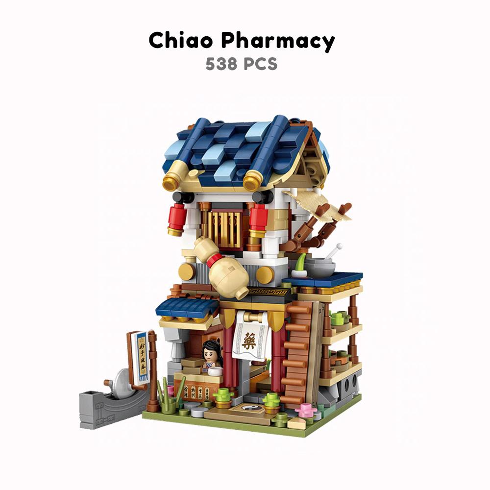 Micro Cute Little Nanzhuang Old Street Building Sets - Kawaiies - Adorable - Cute - Plushies - Plush - Kawaii