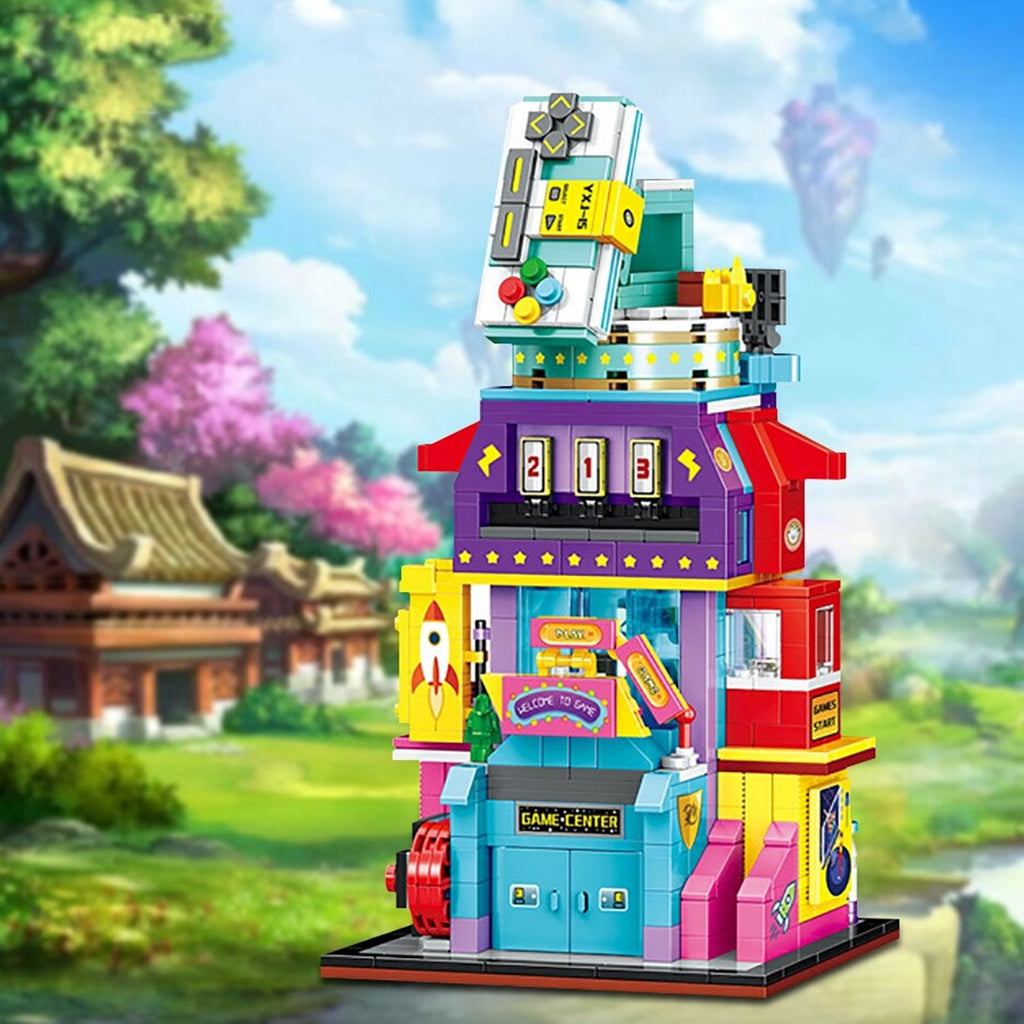 Micro Japanese Detailed Street Stores Building Sets - Kawaiies - Adorable - Cute - Plushies - Plush - Kawaii