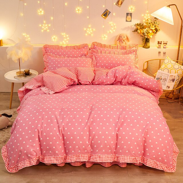 Millions of Hearts Kawaii Bedding Set - Kawaiies - Adorable - Cute - Plushies - Plush - Kawaii