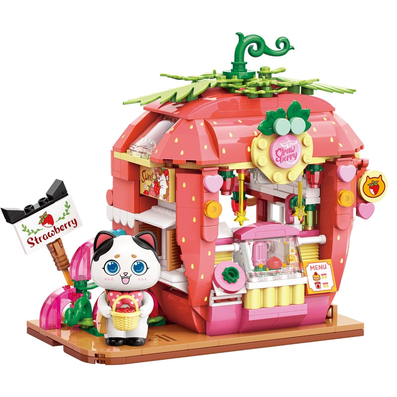 My little Restaurants Building Set - Kawaiies - Adorable - Cute - Plushies - Plush - Kawaii