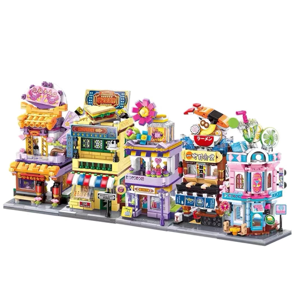 Namiki Dori Stores Building Sets - Kawaiies - Adorable - Cute - Plushies - Plush - Kawaii