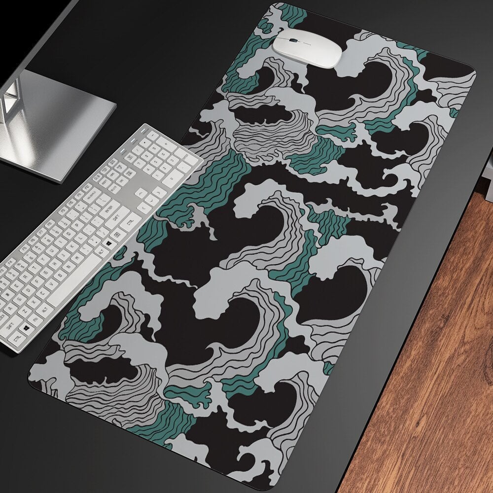 Ocean Waves Large Mouse Pad Collection - Kawaiies - Adorable - Cute - Plushies - Plush - Kawaii