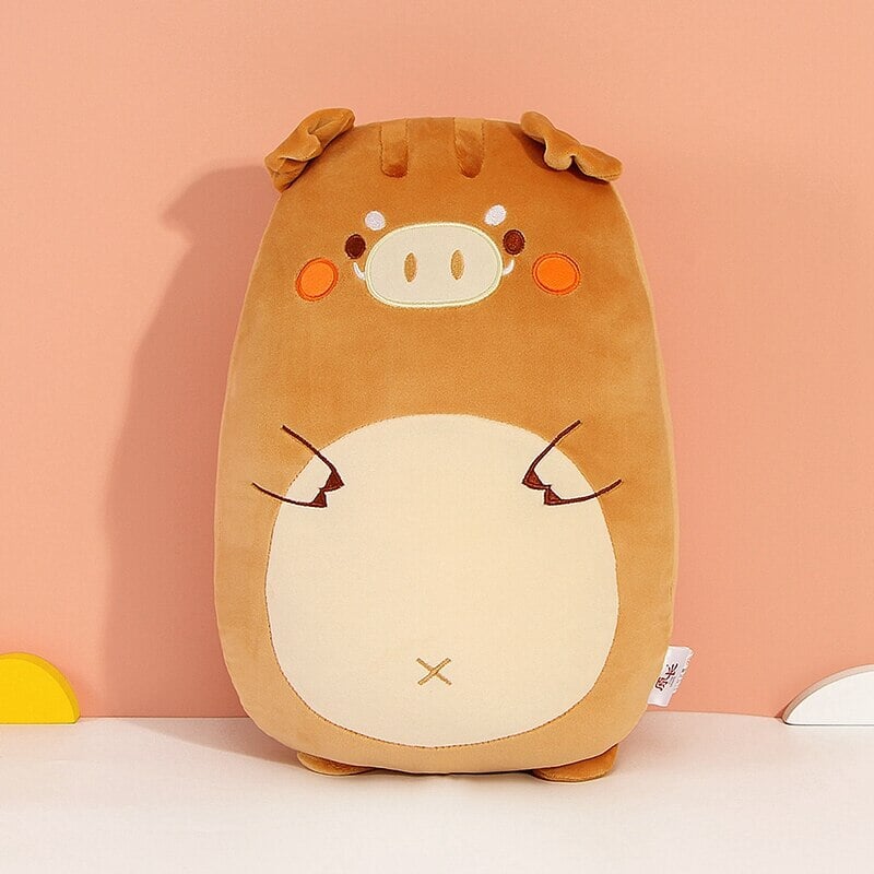 Pancake-shaped Wild Animals Plushie Collection - Kawaiies - Adorable - Cute - Plushies - Plush - Kawaii